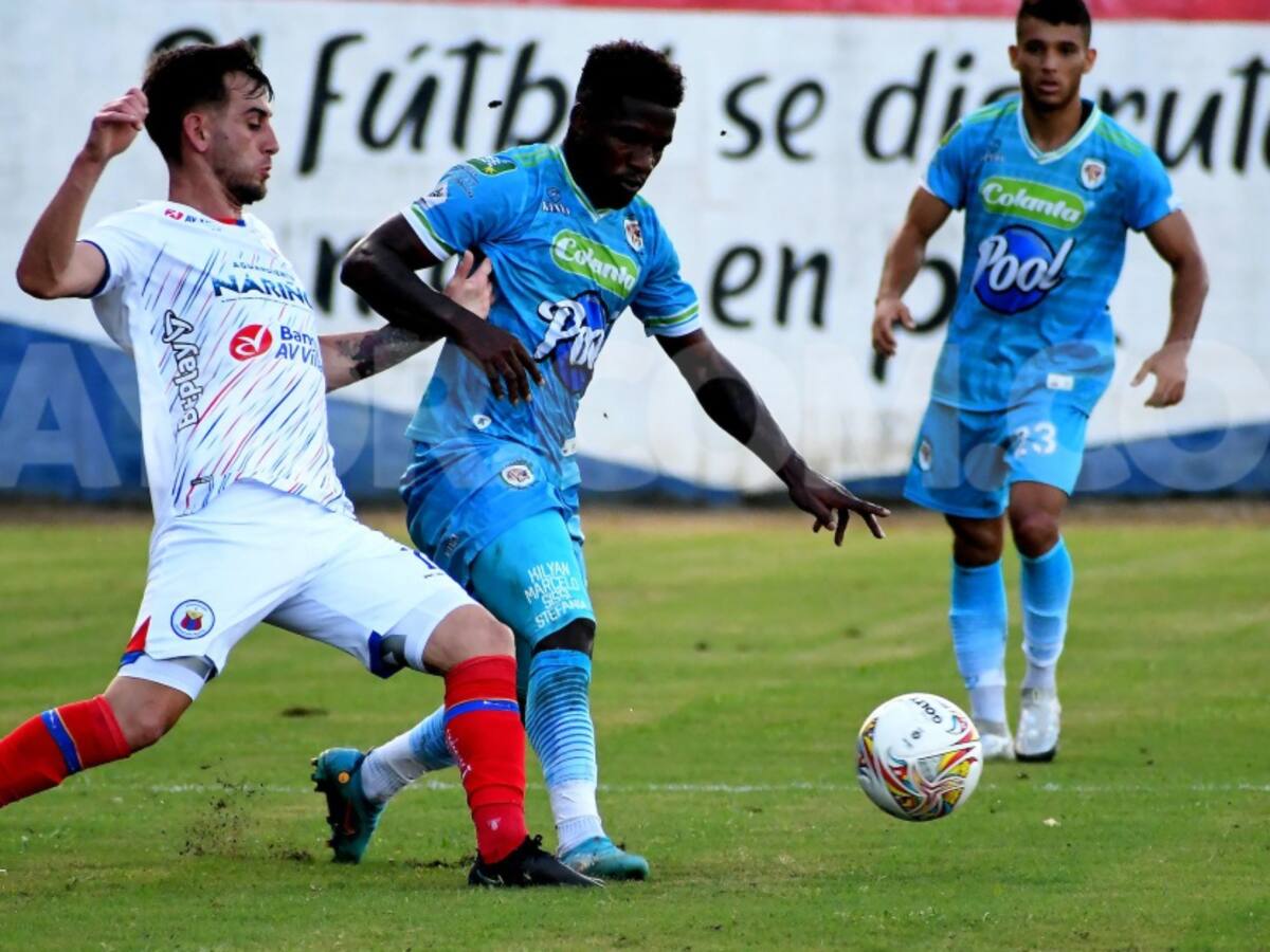 Mariano Vásquez mantiene al Pasto en lo más alto del fútbol colombiano