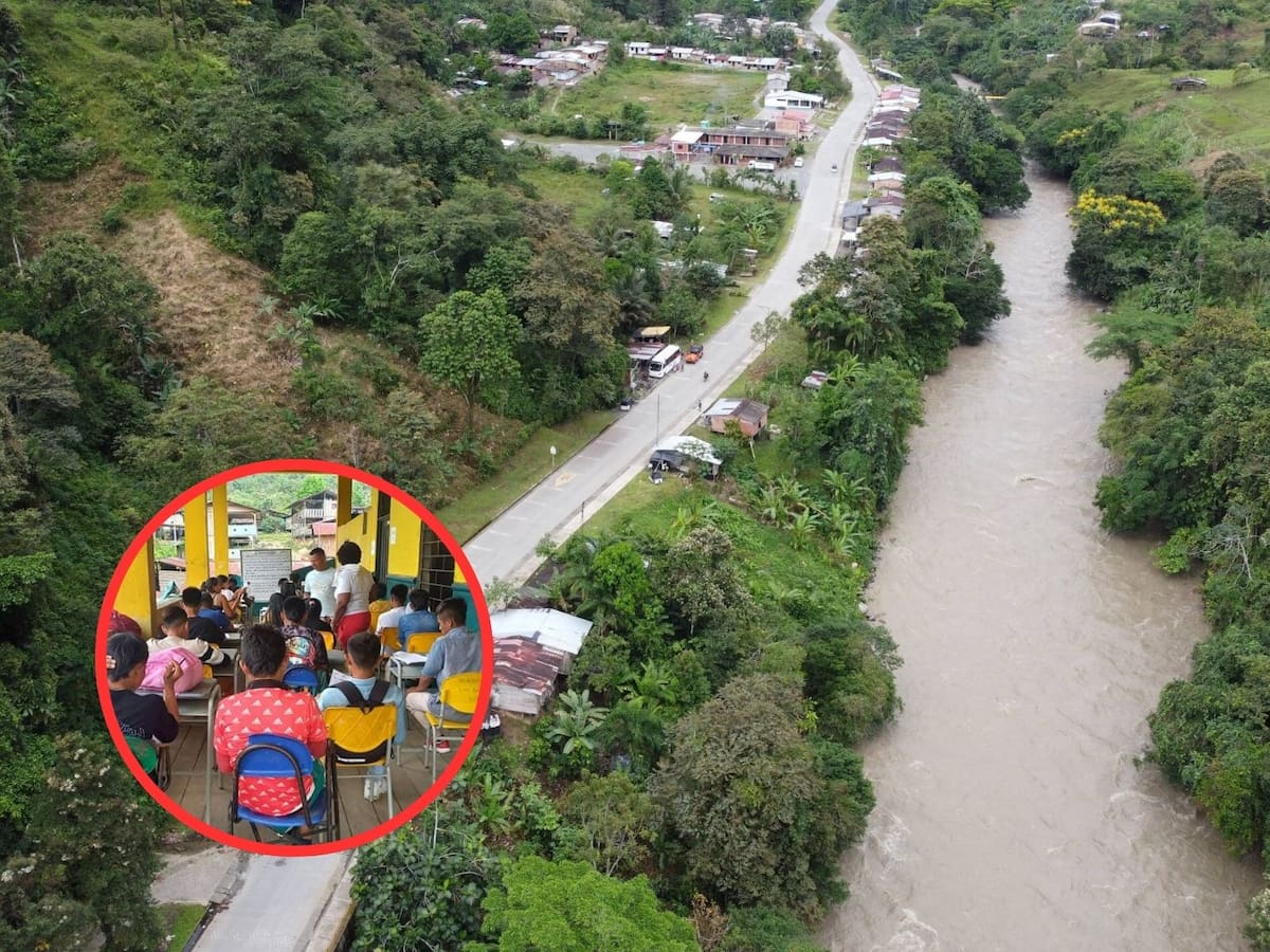 Docentes indígenas del Alto Andágueda anuncian posible minga y cierre de la vía Pereira–Quibdó