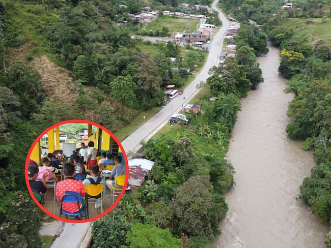 Docentes indígenas del Alto Andágueda anuncian posible minga y cierre de la vía Pereira–Quibdó