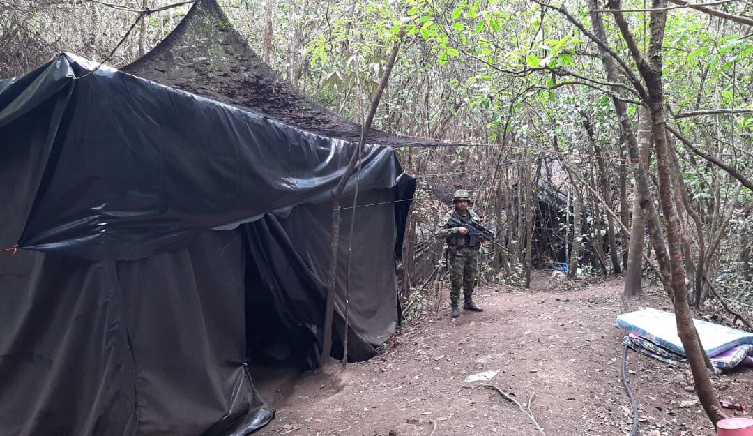 Laboratorio de coca en Nariño