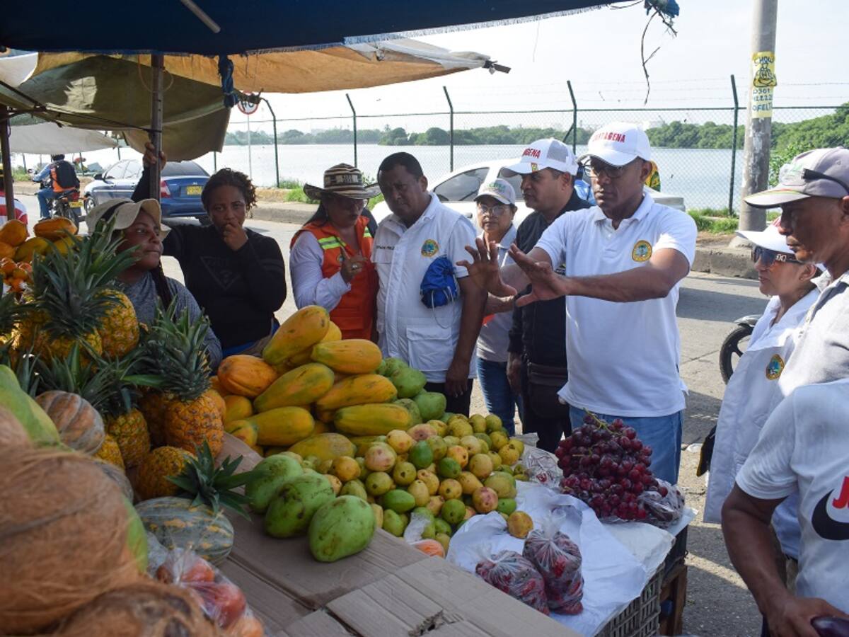Alcaldía de Cartagena recuperará el espacio público en la Avenida del Lago
