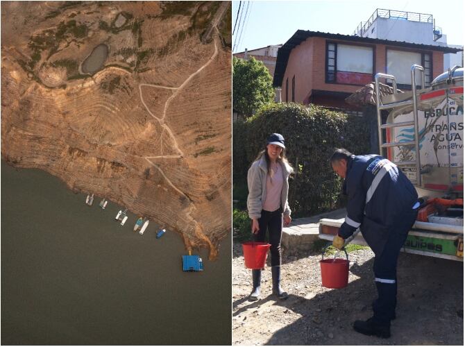 Barrios que menos ahorrar agua en racionamiento en Bogotá. Imágenes de referencia vía Getty Images