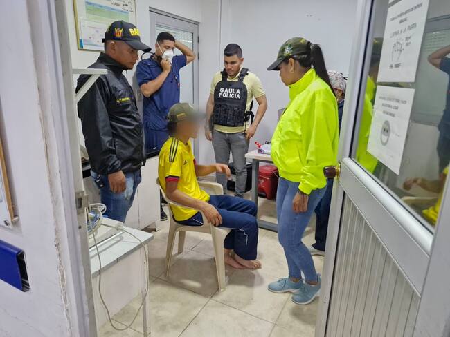 Exigía un rescate de 1.000 millones de pesos a cambio de su liberación. Foto Novena Brigada.