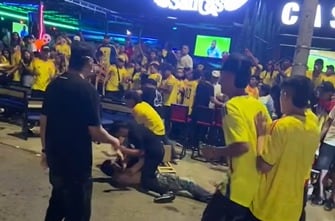 No hubo capturas tras batalla campal en Villa del Rosario durante el partido de Colombia. / Foto: Cortesía.