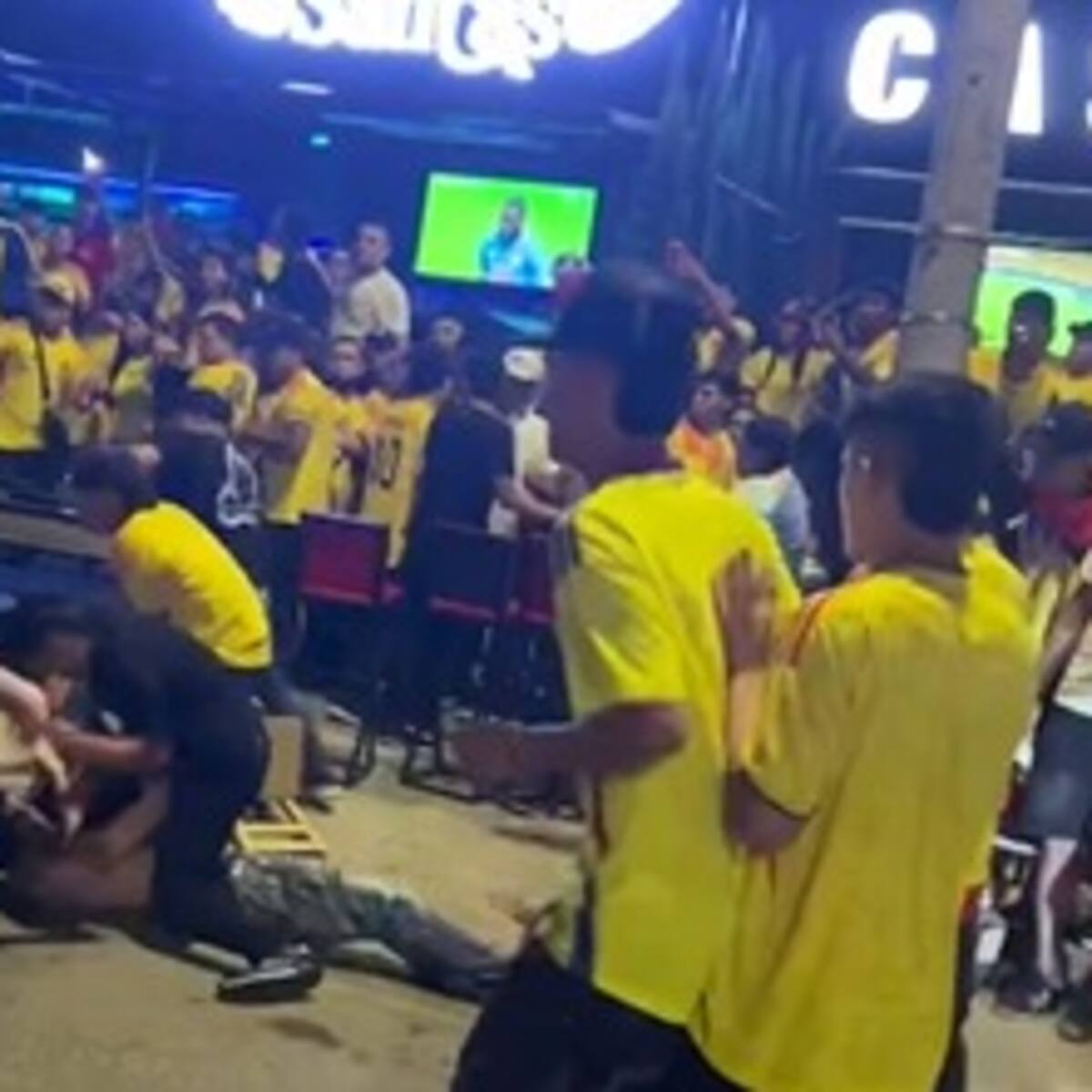 No hubo capturas tras batalla campal en Villa del Rosario durante el partido de Colombia