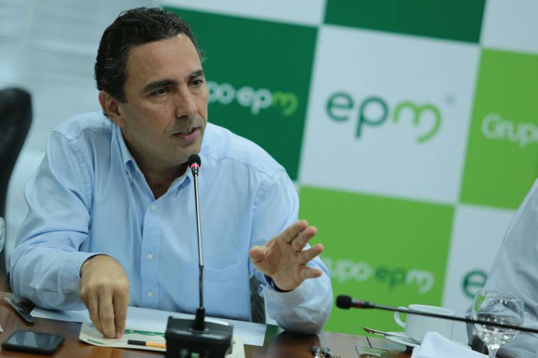 Jorge Londoño de la Cuesta, gerente del Grupo EPM