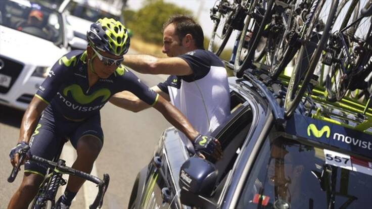 Nairo Quintana se le midió por primera vez a los adoquines