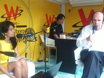 Foto: El Presidente de la Cámara de Comercio de Cali, Roberto Arango en La Gira W.