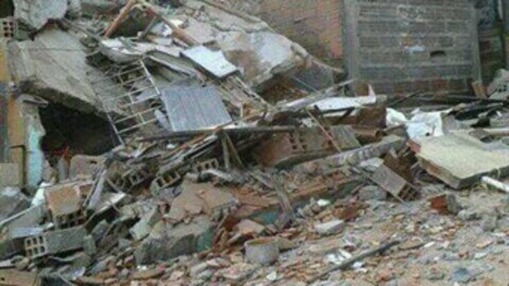 Descartan desaparecidos en colapso de vivienda en Bello, Antioquia