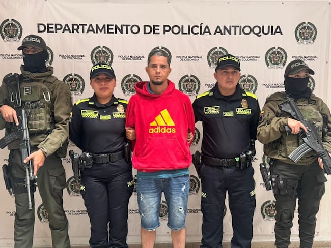 Capturan en Antioquia a alias “El Gato”, cabecilla del Clan del Golfo y uno de los más buscados