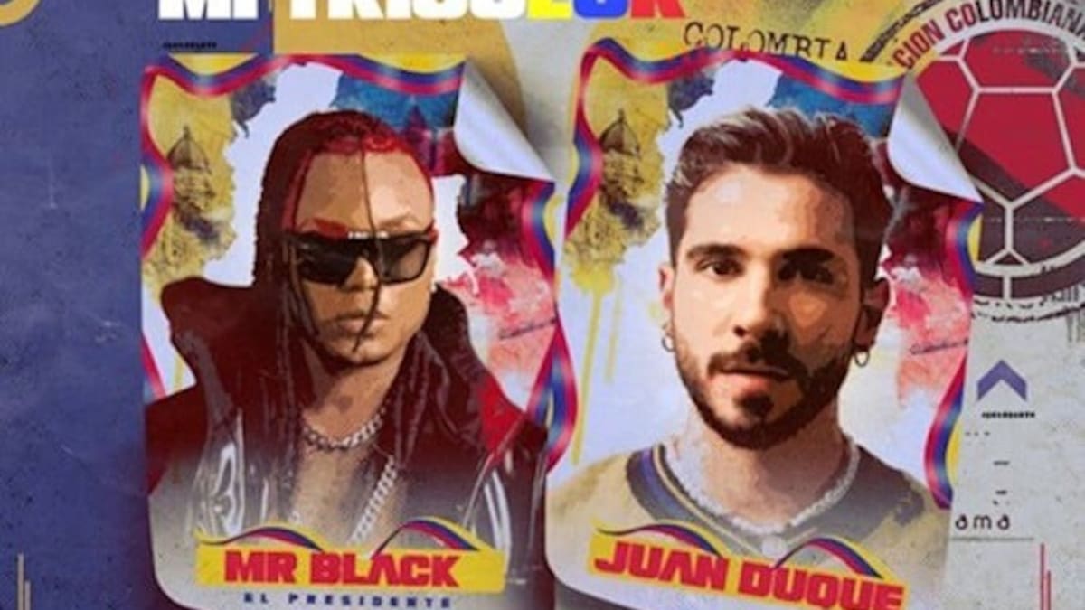 MR Black y Juan Duque lanzan “Vamos mi tricolor”, apoyando a Colombia para la Copa América