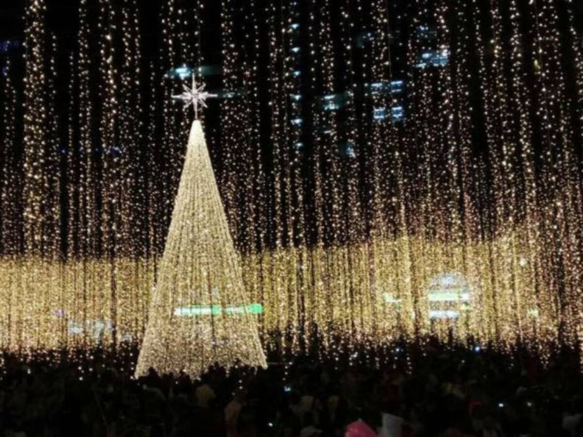 Se enciende el alumbrado navideño en Pereira