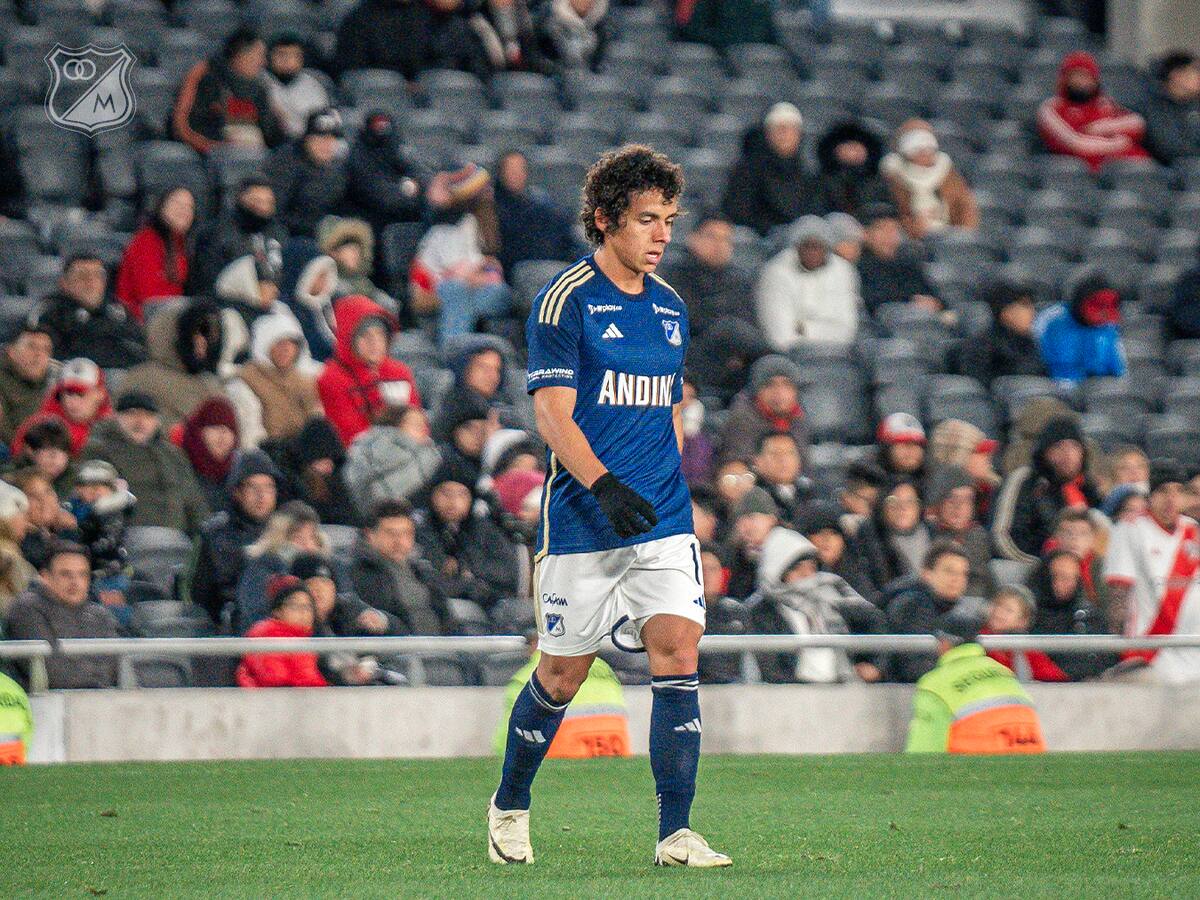 Daniel Mantilla: Es un privilegio para todos los jugadores de Millonarios estar con Falcao