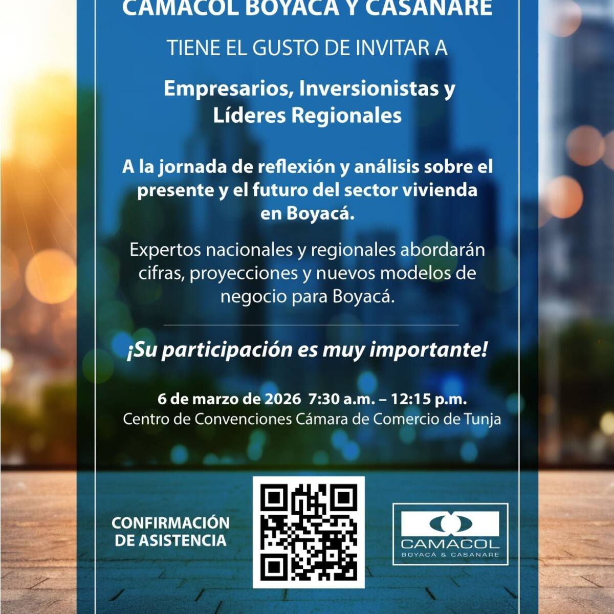 Sector constructor debatirá retos del mercado en Tunja