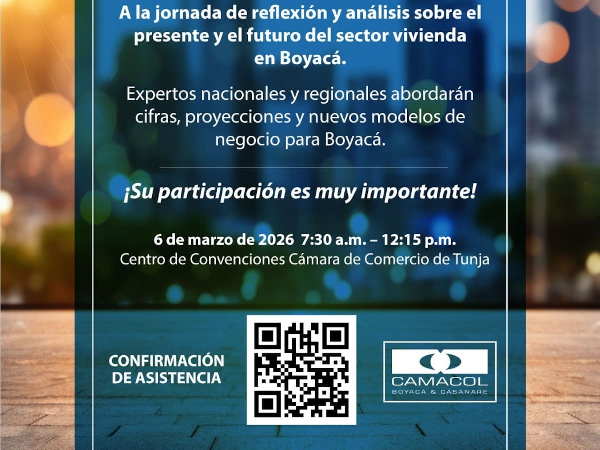 Sector constructor debatirá retos del mercado en Tunja