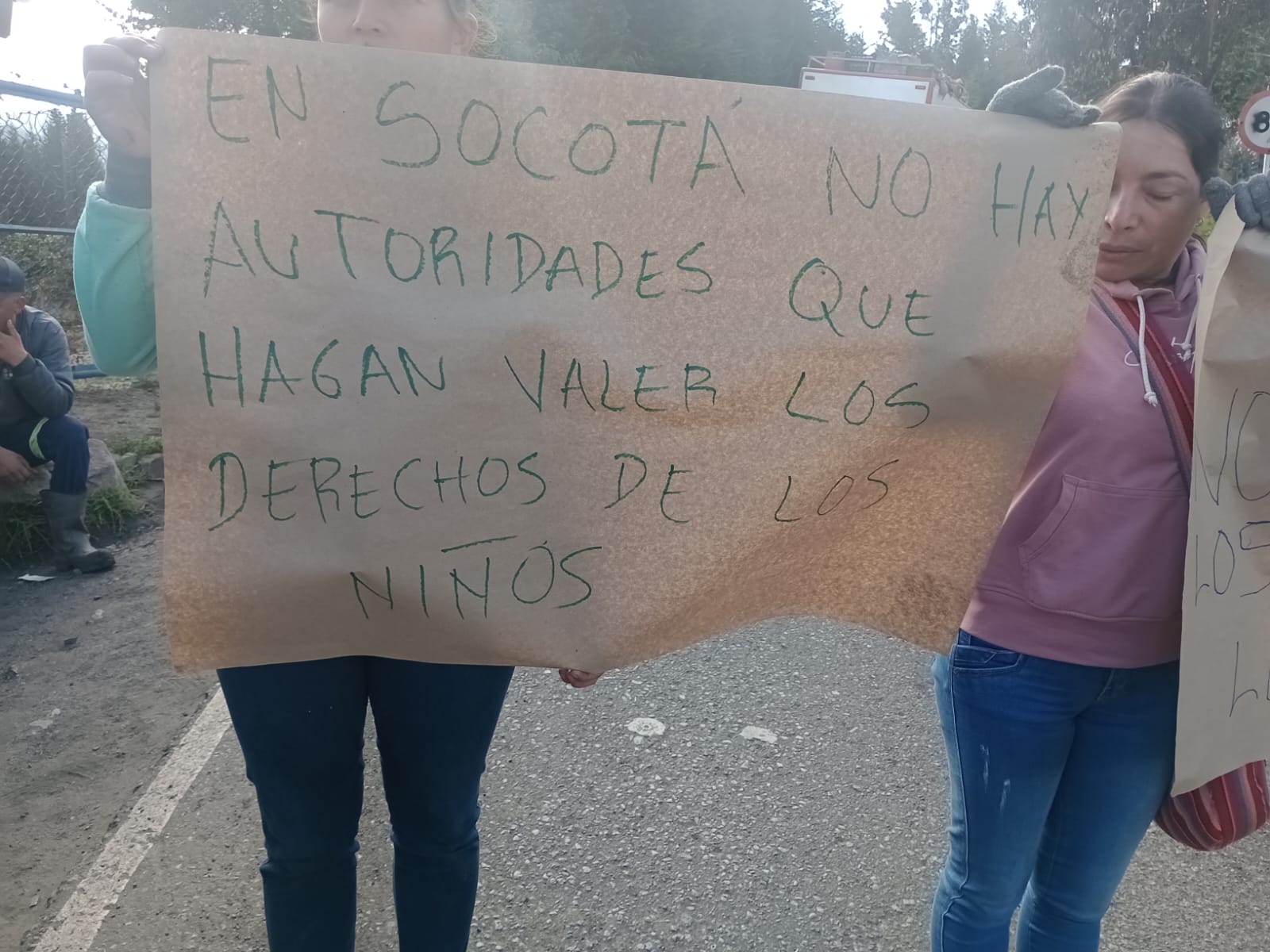 Comunidad protesta en Samacá por incumplimiento con el PAE