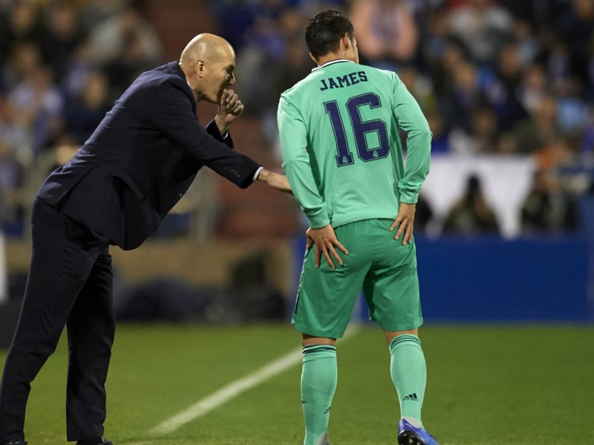 "James está diciendo la verdad": Zidane