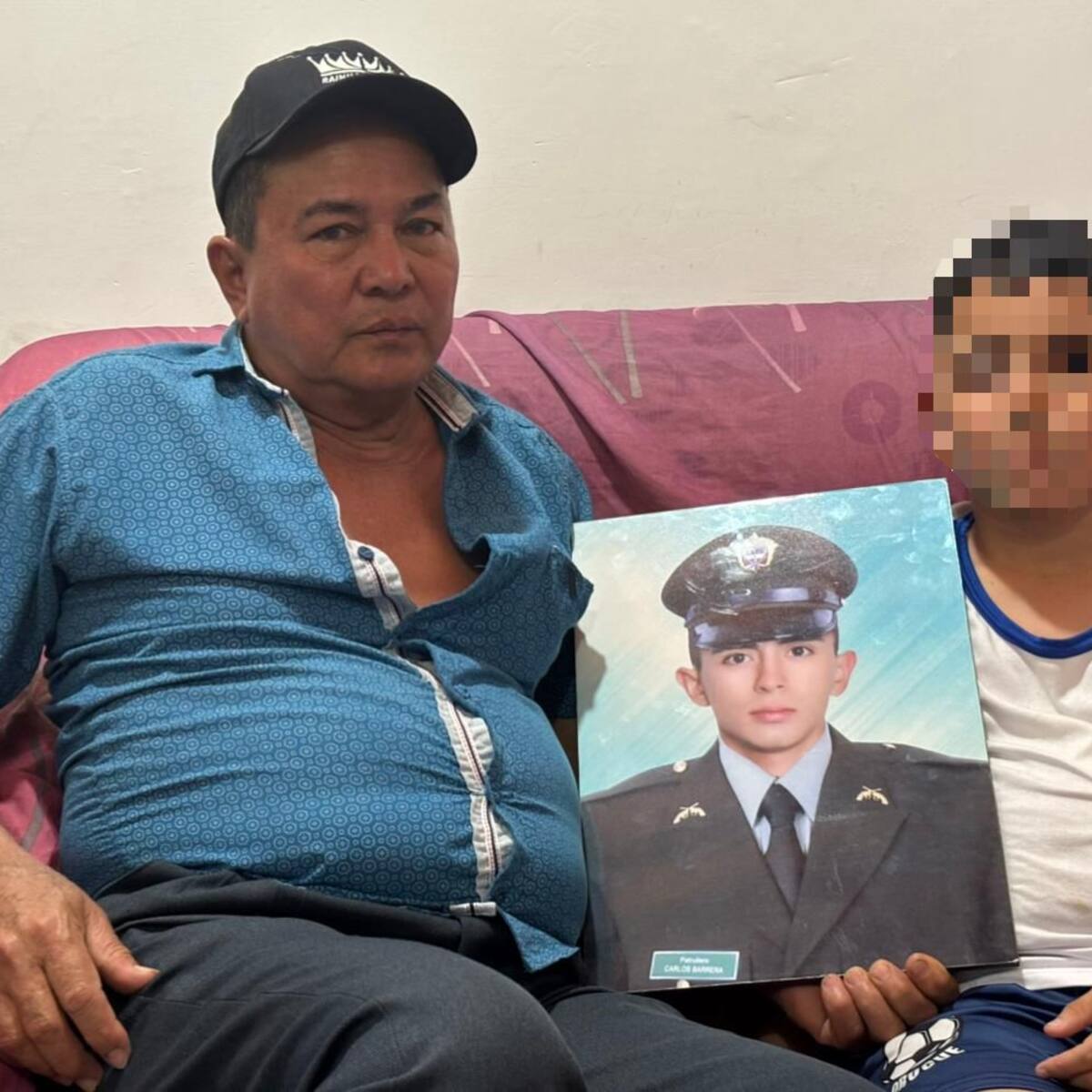 “Con mucho amor recibimos a nuestros hijos”: padre de policía liberado por el ELN en el Catatumbo