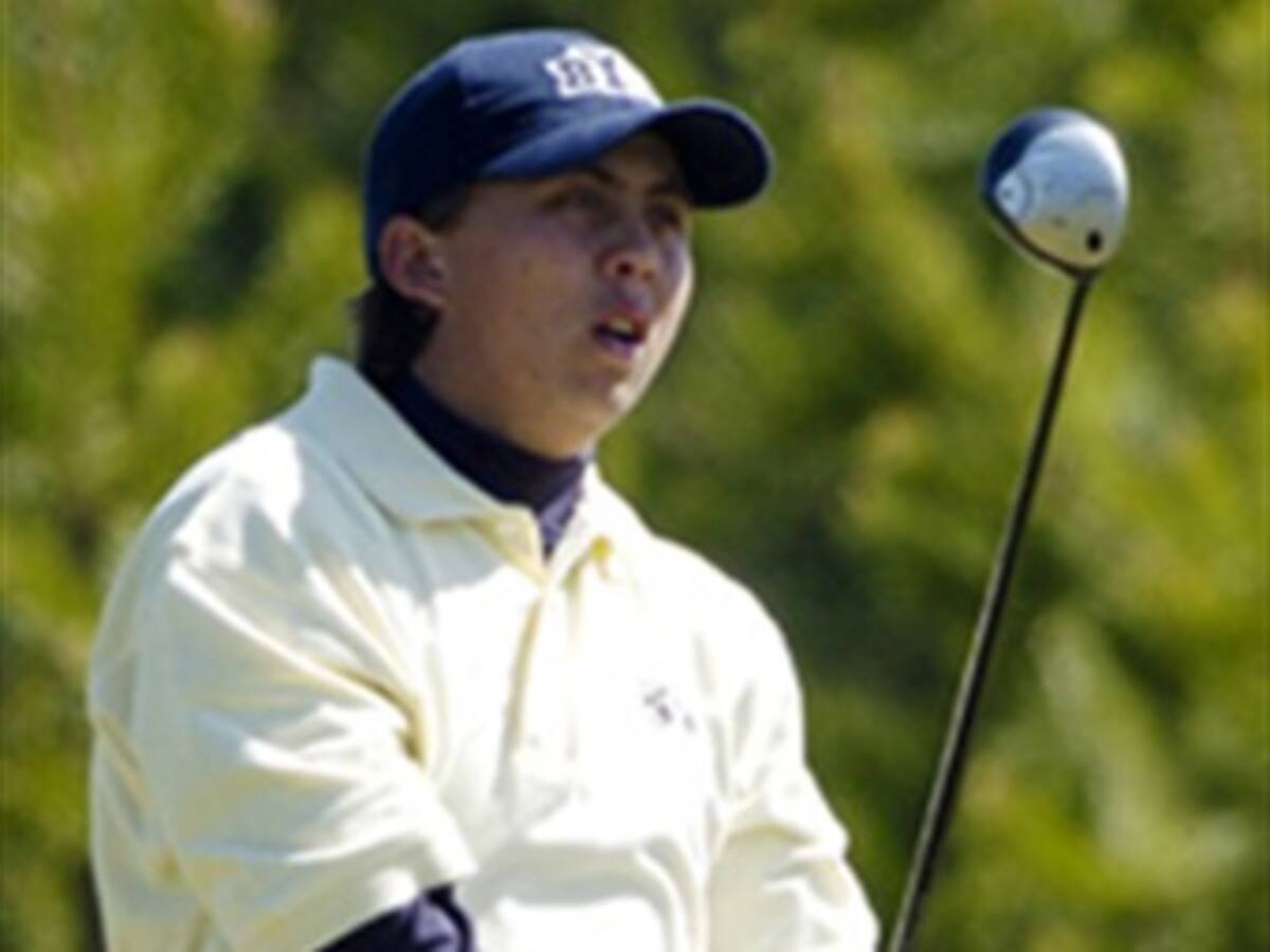 El colombiano Oscar Alvarez domina el Abierto de Golf de Bucaramanga