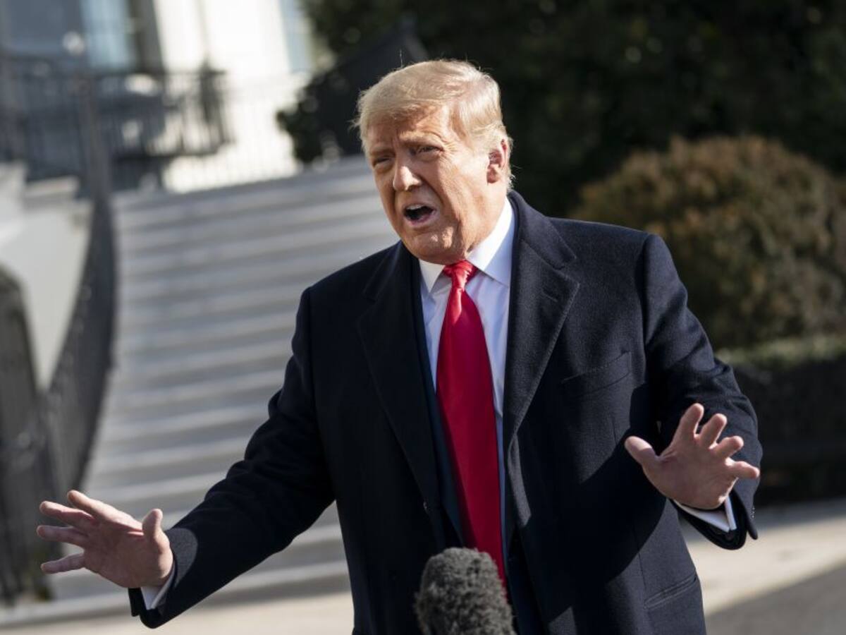 “El juicio político es absolutamente ridículo”: Trump a los demócratas