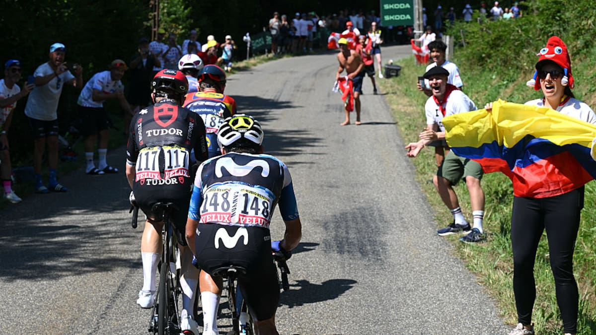 Gran carrera de Einer Rubio: Así van los colombianos en la clasificación general del Tour de Francia