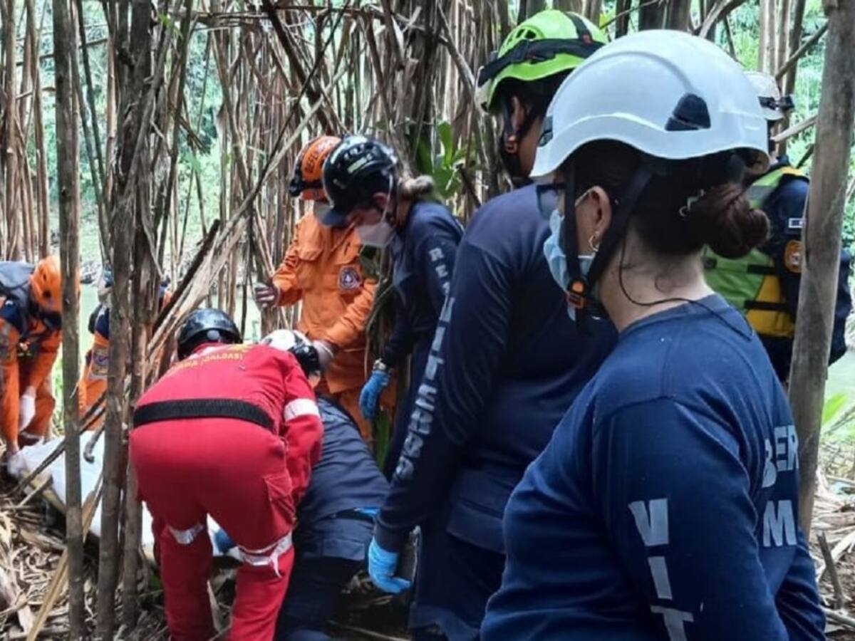 Hallan cuerpo sin vida de joven que había desaparecido en el río Risaralda