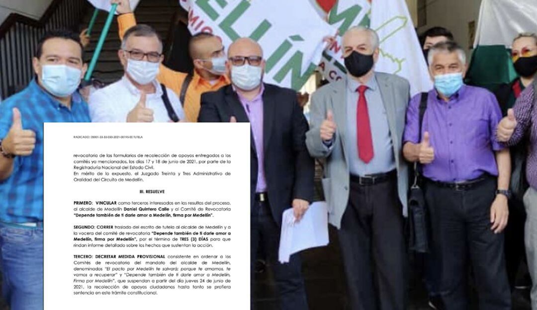 Recolección de firmas 