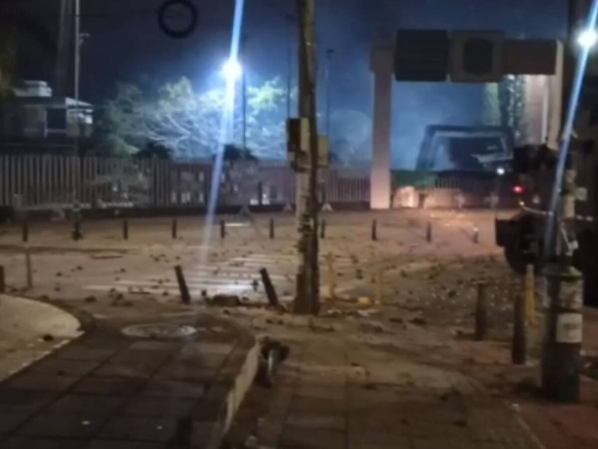 Encontraron niños de 11 a 15 años en disturbios contra el Esmad
