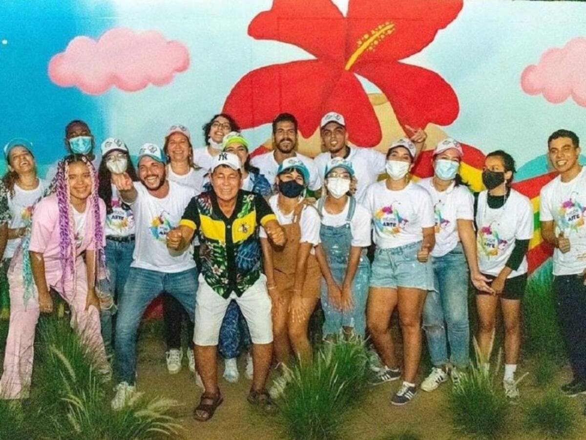 Artistas le dan vida a murales de Barranquilla