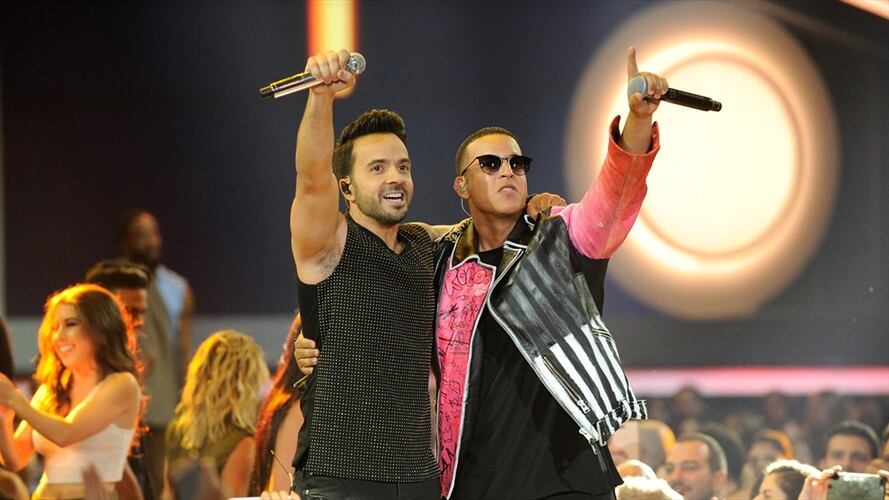 Los cantantes Luis Fonsi y Daddy Yankee. Foto: Getty Images
