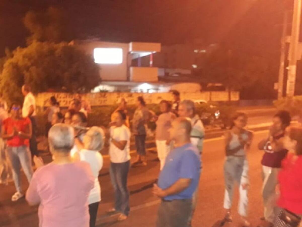 Protestas en el Alto Bosque por atracos en día sin moto