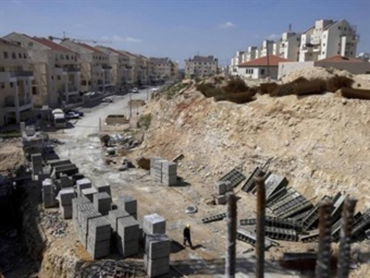 Unión Europea pide a Israel que no siga con el plan de 3.000 viviendas en Cisjordania
