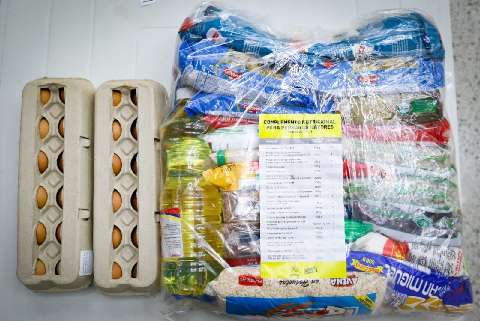 Entrega de mercados en Bucaramanga