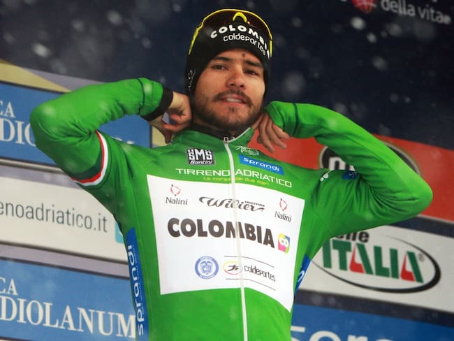 Carlos Quintero, 2do y en lágrimas en última etapa del Tour de Los Alpes
