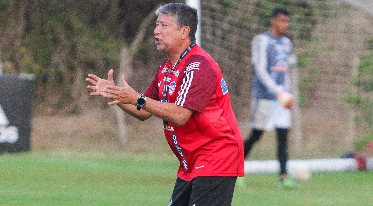 Hernán Darío 'Bolillo' Gómez, entrenador del Junior de Barranquilla / Foto: JuniorFC
