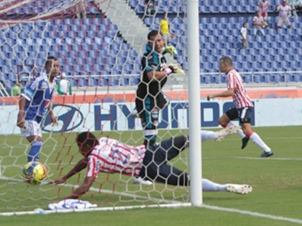 Junior fue el ganador de un intenso partido ante Millonarios