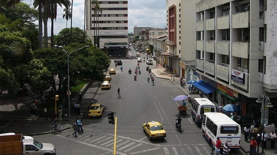 Centro del municipio de Palmira, Valle del Cauca. Foto: Colprensa