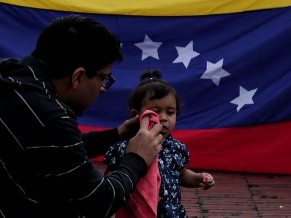 Asistentes a audiencia de CIDH protestan contra Gobierno venezolano
