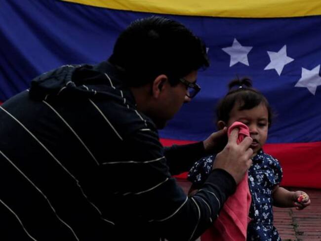 Asistentes a audiencia de CIDH protestan contra Gobierno venezolano