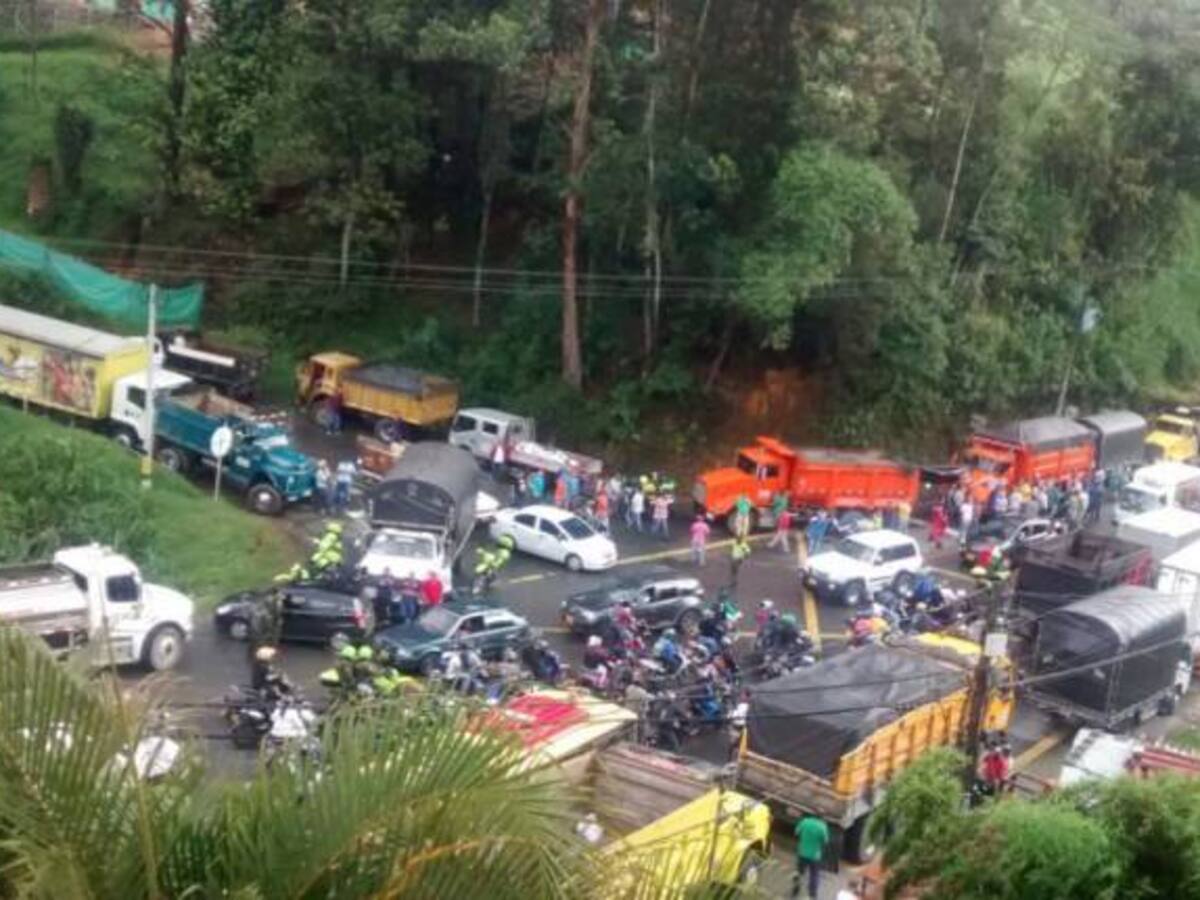 Policía Antioquia ha capturado once personas durante el paro camionero