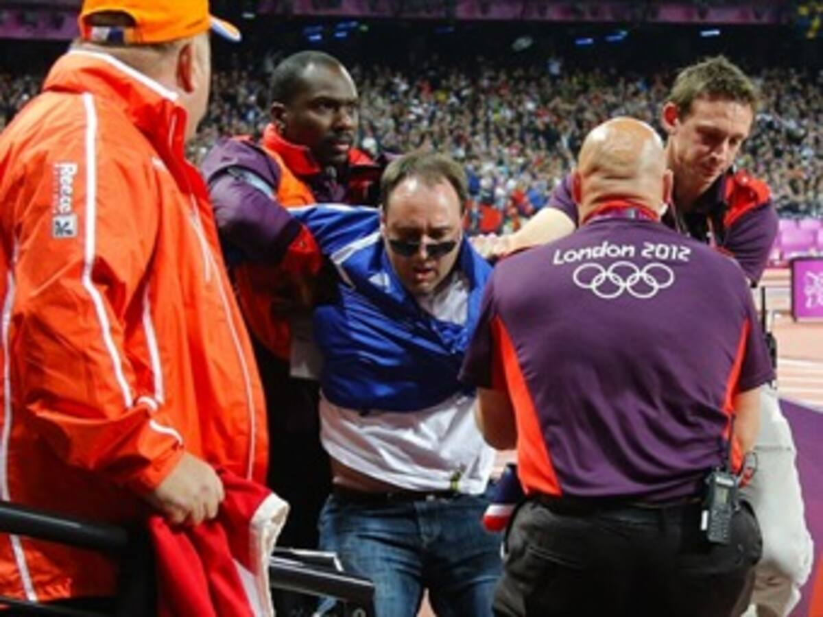 El hombre que arrojó una botella a la pista de atletismo se declara inocente