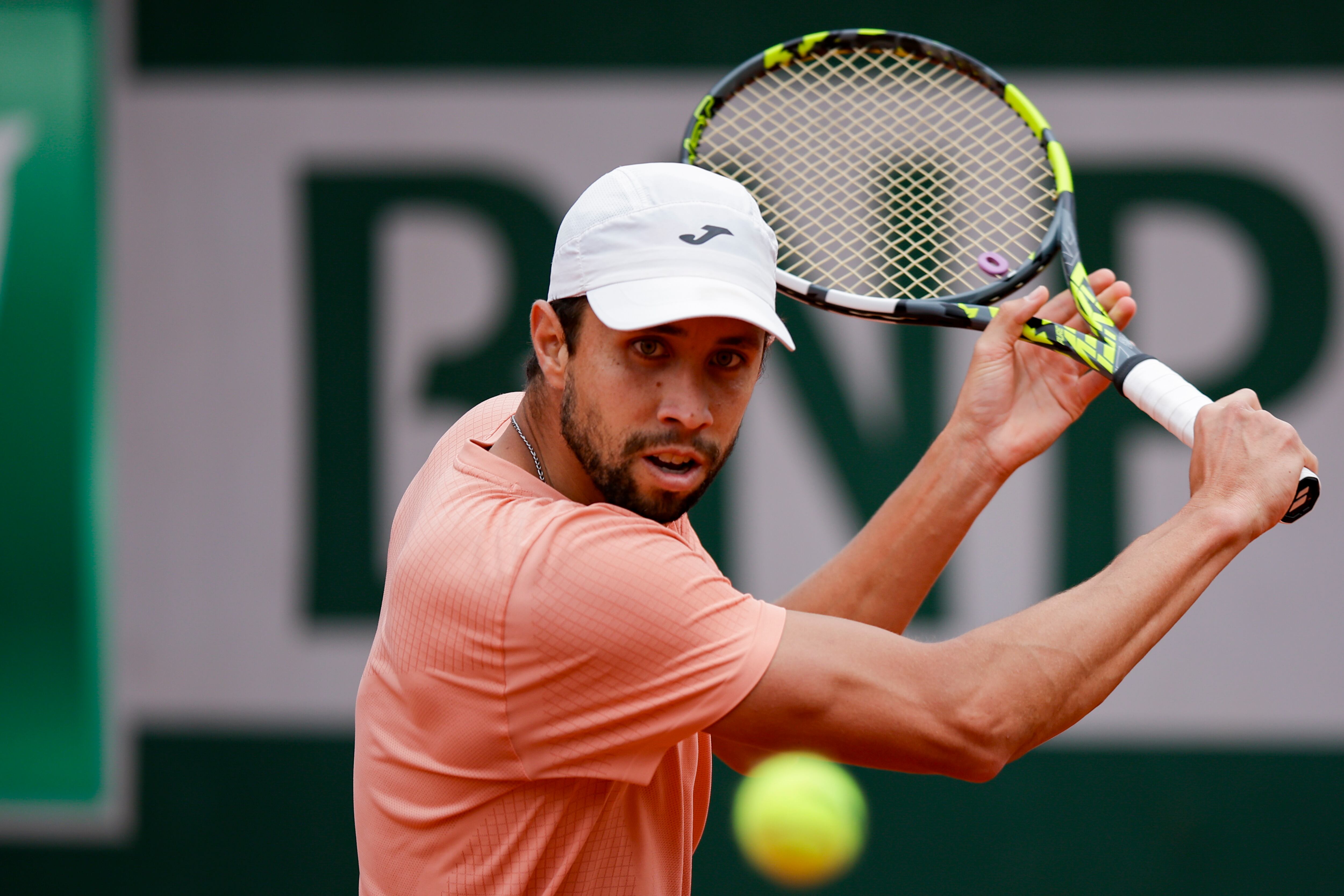 Daniel Galán, raqueta masculina número uno de Colombia. (Photo by Antonio Borga/Eurasia Sport Images/Getty Images)