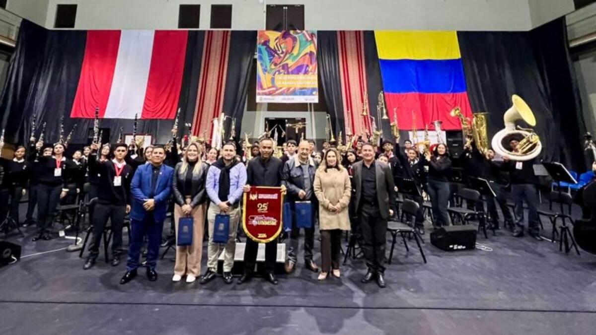 La banda sinfónica de Aguadas, Caldas, cruza fronteras