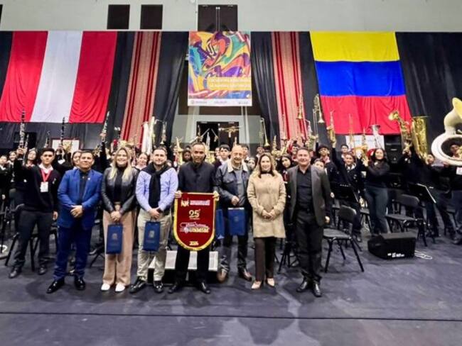 La Bandas Estudiantiles de Música de Caldas ya se había dado a conocer en Perú