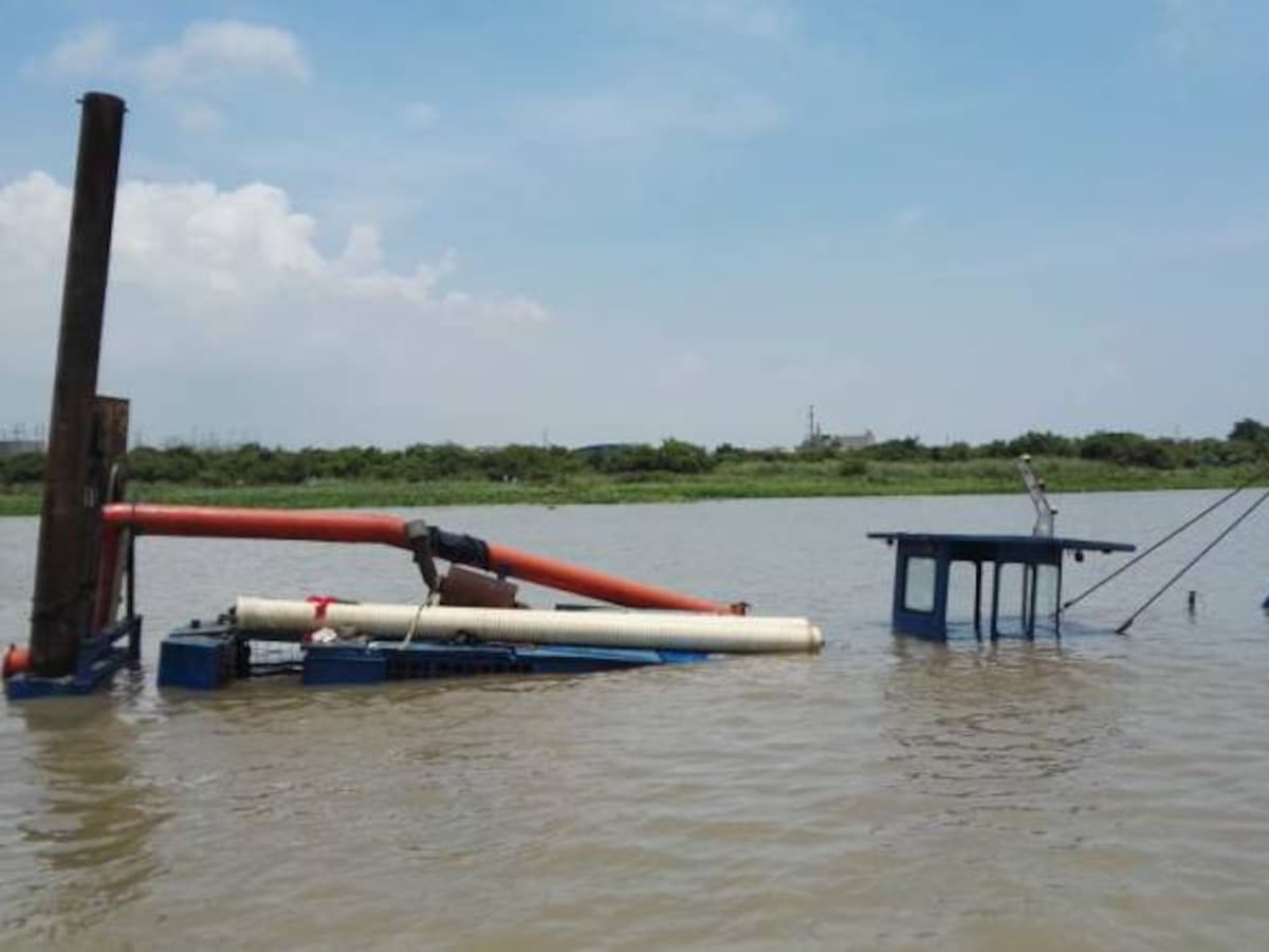 Dan vía libre a plan de reflote de la draga hundida en el río Magdalena