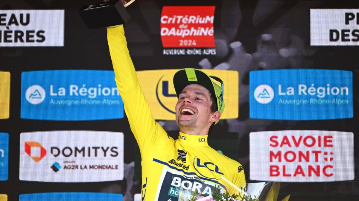 Roglic sufre, pero gana el Critérium Dauphiné: Santiago Buitrago, en el top 15