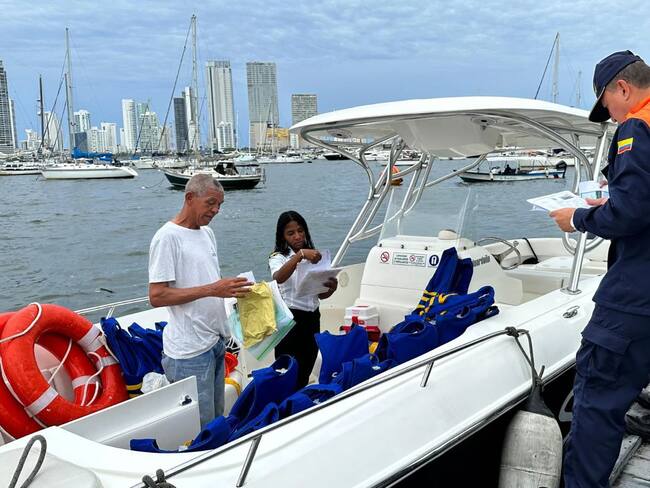 Autoridades marítimas anuncian medidas para la temporada de fin de año en Cartagena