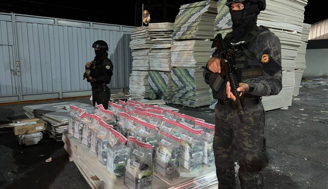 Operativo de incautación de drogas en República Dominicana. Foto: Dirección Nacional de Control de Drogas de República Dominicana.