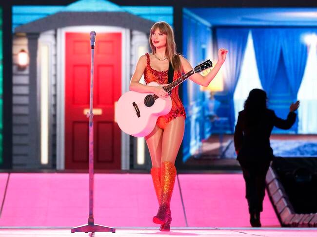 Cantante Taylor Swift de ella en un concierto en Varsovia (Polonia). EFE/ Taylor Swift/TAS Rights Management
