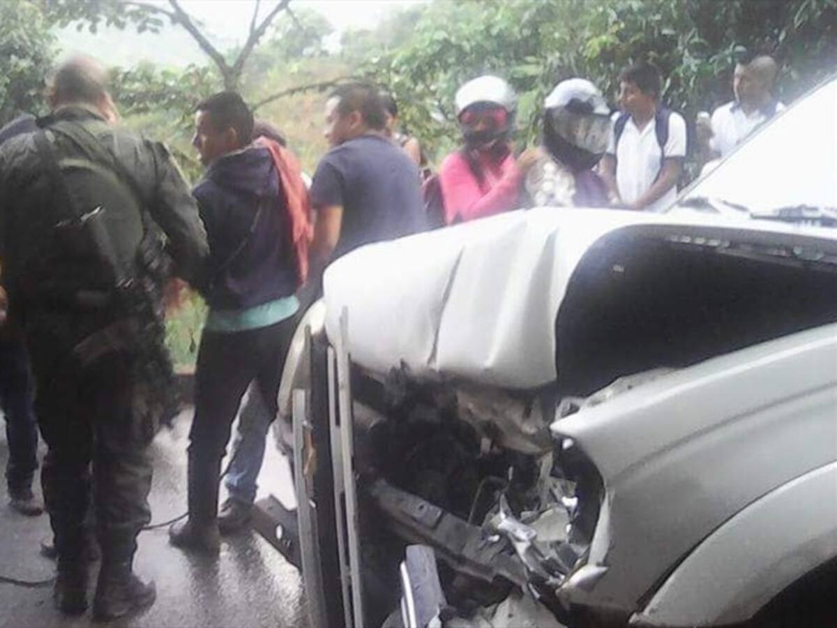 Sujetos armados hostigaron patrulla de la Policía en Caloto, Cauca